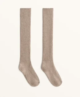 Calcetines largos 18 % cachemira y 13 % lana