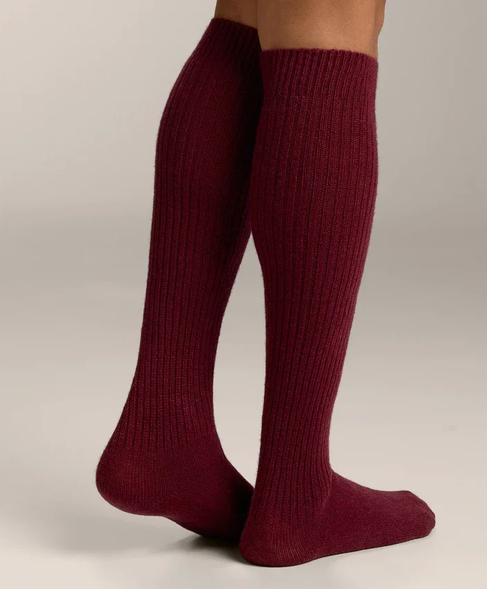 Calcetines largos 18 % cachemira y 13 % lana Calcetines largos 18 % cachemira y 13 % lana