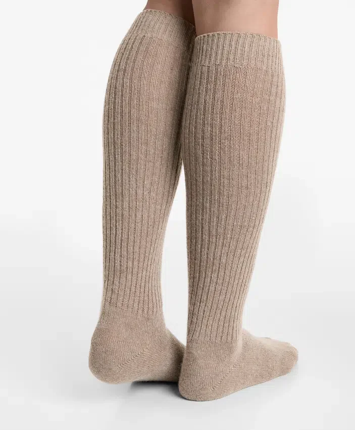 Calcetines largos 18 % cachemira y 13 % lana Calcetines largos 18 % cachemira y 13 % lana