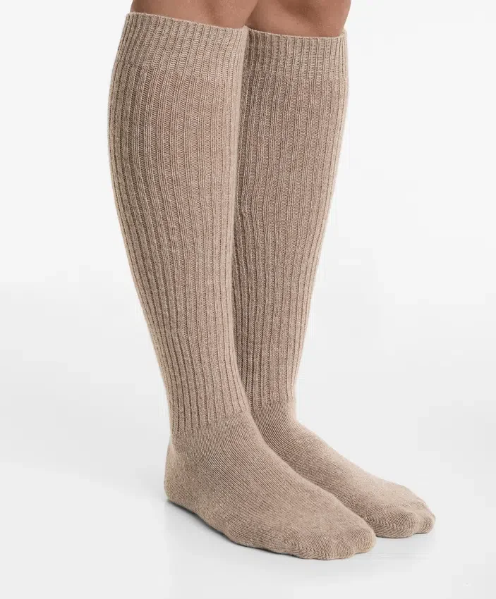 Calcetines largos 18 % cachemira y 13 % lana Calcetines largos 18 % cachemira y 13 % lana