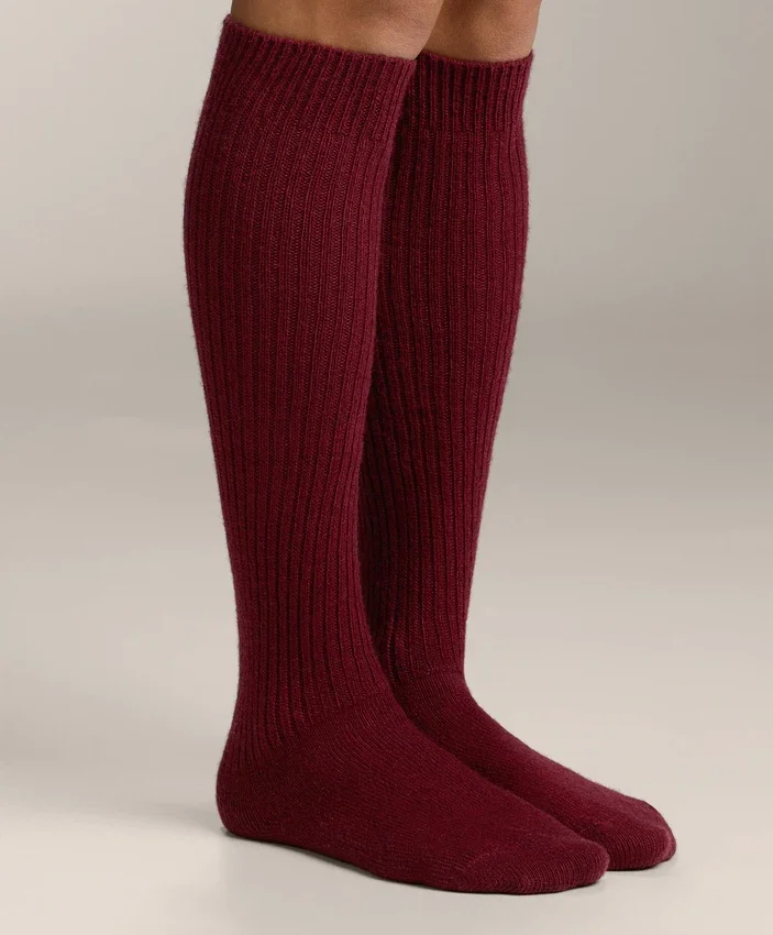 Calcetines largos 18 % cachemira y 13 % lana Calcetines largos 18 % cachemira y 13 % lana