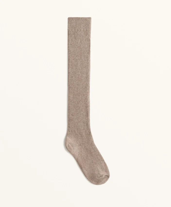 Calcetines largos 18 % cachemira y 13 % lana Calcetines largos 18 % cachemira y 13 % lana