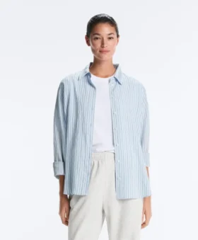 Camisas a rayas de corte regular