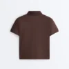 Camisas de algodón piqué de corte ajustado