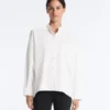 Camisas de cuello alto 100 % algodón