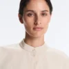 Camisas de cuello alto 100 % algodón