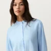 Camisas de cuello alto 100 % lino Camisas de cuello alto 100 % lino