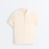 Camisas de manga corta de punto calado