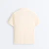 Camisas de manga corta de punto calado