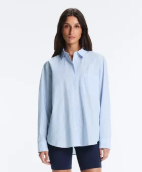Camisas de manga larga 100 % algodón