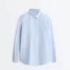Camisas de manga larga 100 % algodón Camisas de manga larga 100 % algodón