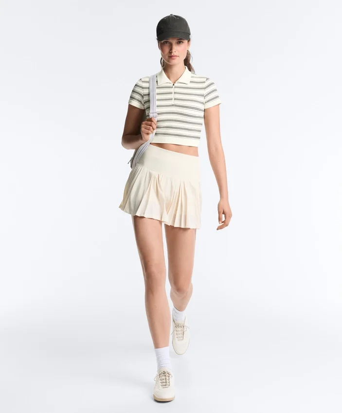 Camisas de pantalón corto sin costuras a rayas Camisas de pantalón corto sin costuras a rayas