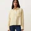Camisas de pantalones cortos 100 % lino