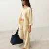 Camisas de pantalones cortos 100 % lino
