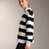 Camisas de piqué de algodón a rayas Camisas de piqué de algodón a rayas