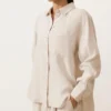 Camisas holgadas 100 % lino