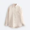Camisas holgadas 100 % lino