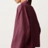 Camisas oversize de manga larga 100 % lino Camisas oversize de manga larga 100 % lino