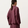 Camisas oversize de manga larga 100 % lino Camisas oversize de manga larga 100 % lino