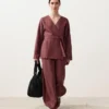 Camisas tipo kimono 100 % lino