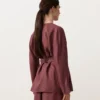 Camisas tipo kimono 100 % lino