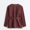 Camisas tipo kimono 100 % lino