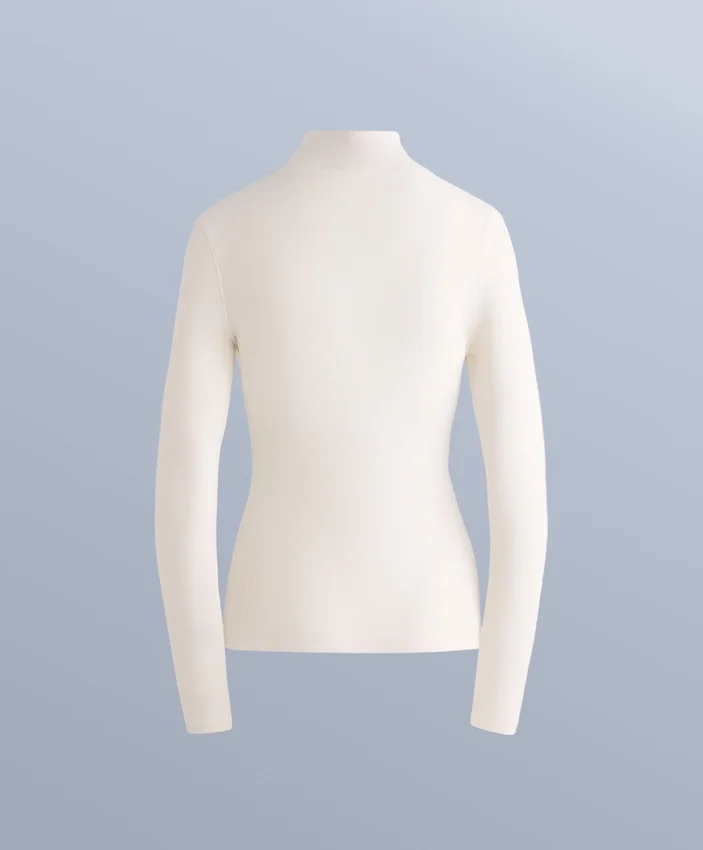 Camiseta térmica de cuello alto de forro polar Camiseta térmica de cuello alto de forro polar