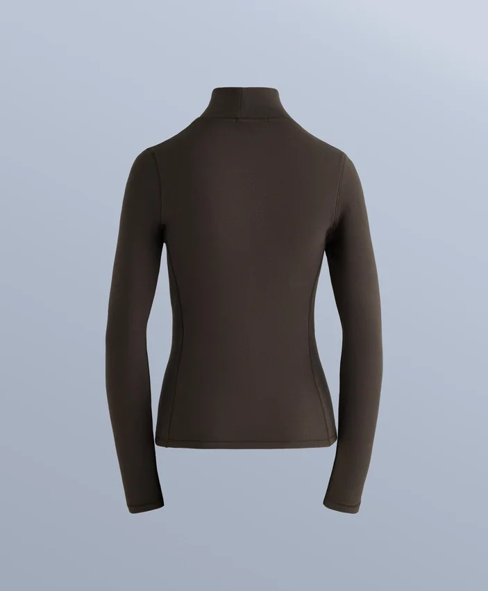 Camiseta térmica de cuello alto de forro polar Camiseta térmica de cuello alto de forro polar