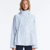 Chaqueta a rayas extra ligera e impermeable 10K Chaqueta a rayas extra ligera e impermeable 10K
