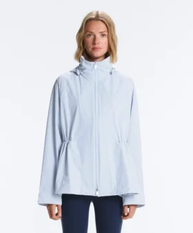 Chaqueta a rayas extra ligera e impermeable 10K