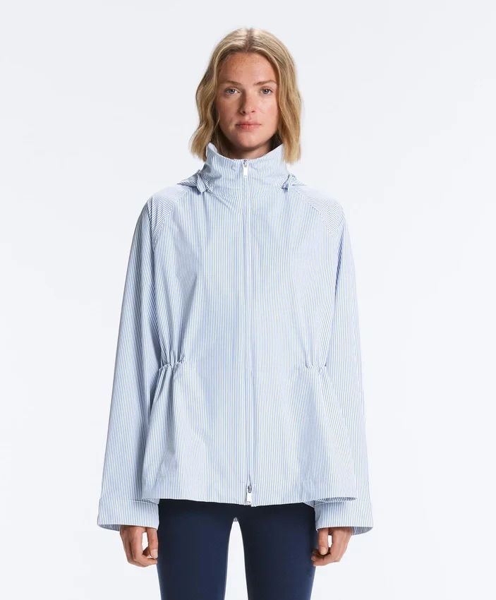 Chaqueta a rayas extra ligera e impermeable 10K Chaqueta a rayas extra ligera e impermeable 10K