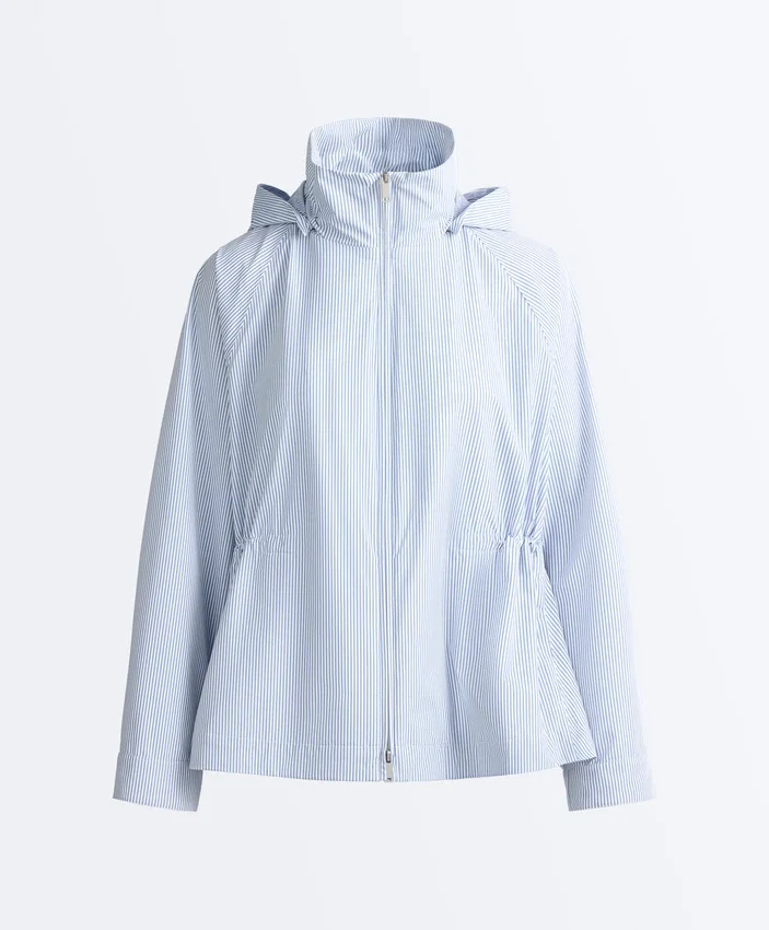 Chaqueta a rayas extra ligera e impermeable 10K Chaqueta a rayas extra ligera e impermeable 10K