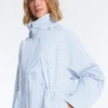 Chaqueta a rayas extra ligera e impermeable 10K Chaqueta a rayas extra ligera e impermeable 10K