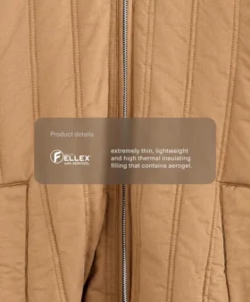 Chaqueta acolchada con Fellex® Aerogel
