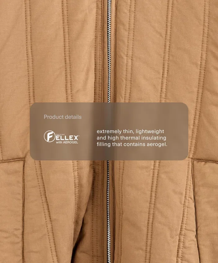 Chaqueta acolchada con Fellex® Aerogel Chaqueta acolchada con Fellex® Aerogel