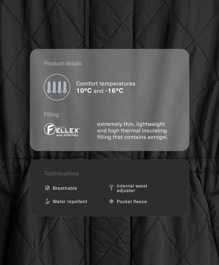 Chaqueta acolchada con Fellex® Aerogel Chaqueta acolchada con Fellex® Aerogel