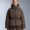 Chaqueta acolchada ligera con relleno 80 % plumón y 20 % Minardi Piume Ski resistente al agua