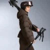 Chaqueta acolchada ligera con relleno 80 % plumón y 20 % Minardi Piume Ski resistente al agua