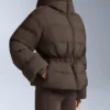 Chaqueta acolchada ligera con relleno 80 % plumón y 20 % Minardi Piume Ski resistente al agua