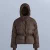 Chaqueta acolchada ligera con relleno 80 % plumón y 20 % Minardi Piume Ski resistente al agua