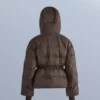 Chaqueta acolchada ligera con relleno 80 % plumón y 20 % Minardi Piume Ski resistente al agua