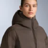 Chaqueta acolchada ligera con relleno 80 % plumón y 20 % Minardi Piume Ski resistente al agua