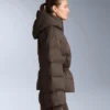 Chaqueta acolchada ligera con relleno 80 % plumón y 20 % Minardi Piume Ski resistente al agua