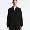 Chaqueta bomber a rayas con modal Soft Touch Chaqueta bomber a rayas con modal Soft Touch