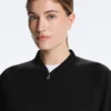 Chaqueta bomber a rayas con modal Soft Touch Chaqueta bomber a rayas con modal Soft Touch