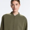 Chaqueta bomber a rayas con modal Soft Touch Chaqueta bomber a rayas con modal Soft Touch