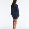 Chaqueta con bolsillos de mezcla de algodón Chaqueta con bolsillos de mezcla de algodón