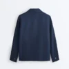 Chaqueta con bolsillos de mezcla de algodón Chaqueta con bolsillos de mezcla de algodón
