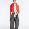 Chaqueta con bolsillos de piqué de algodón Chaqueta con bolsillos de piqué de algodón