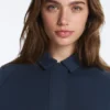 Chaqueta con bolsillos de piqué de algodón Chaqueta con bolsillos de piqué de algodón